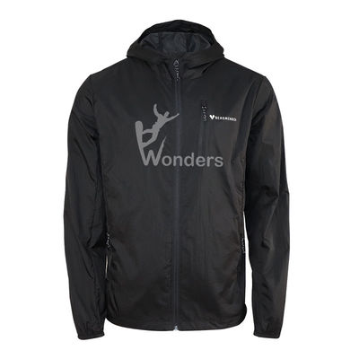 Uomini e Donne Classico Cappucciato Sport Outdoor Windbreaker