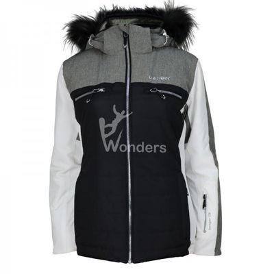 Migliore rivestimento impermeabile di Ski Jacket Womens Outdoors Snowboarding con pelliccia